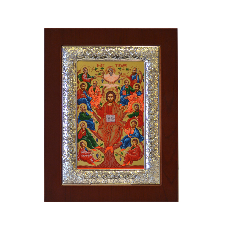 Η Άμπελος ασημένια με επιχρύσωμα