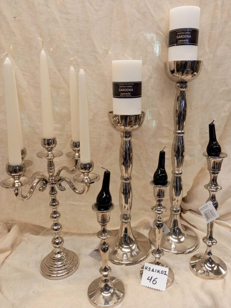 Κηροπήγια inox